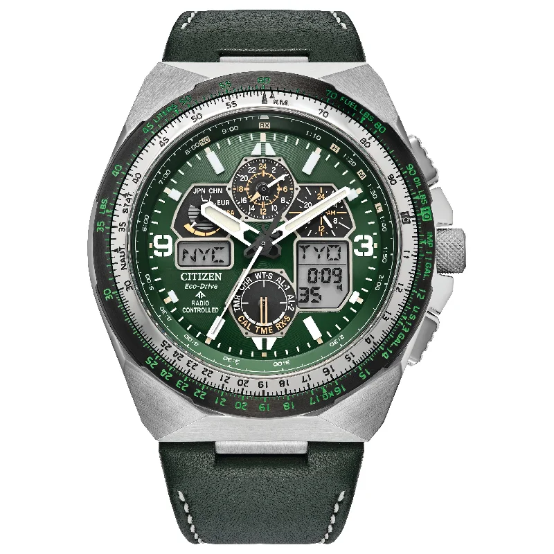 Watches With GPS Tracking For Adventurers-Citizen Eco-Drive Promaster Skyhawk A-T JY8147-01X