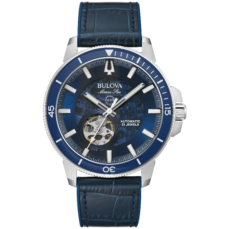 Affordable Watches For Men-Bulova Marine Star Collection 96A291