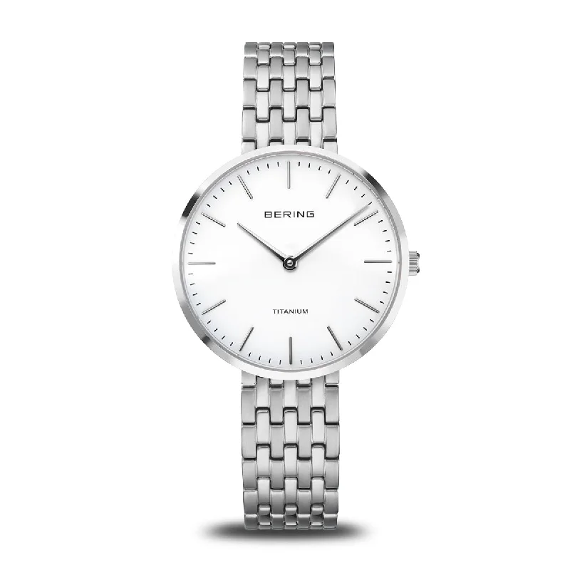 Designer Watches For Watches Collectors-Bering Titanium Collection 19334-004