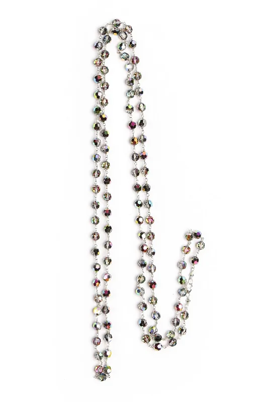 Classic Beaded Necklace For Bridesmaids Gifts-Swarovski Chanel Necklace