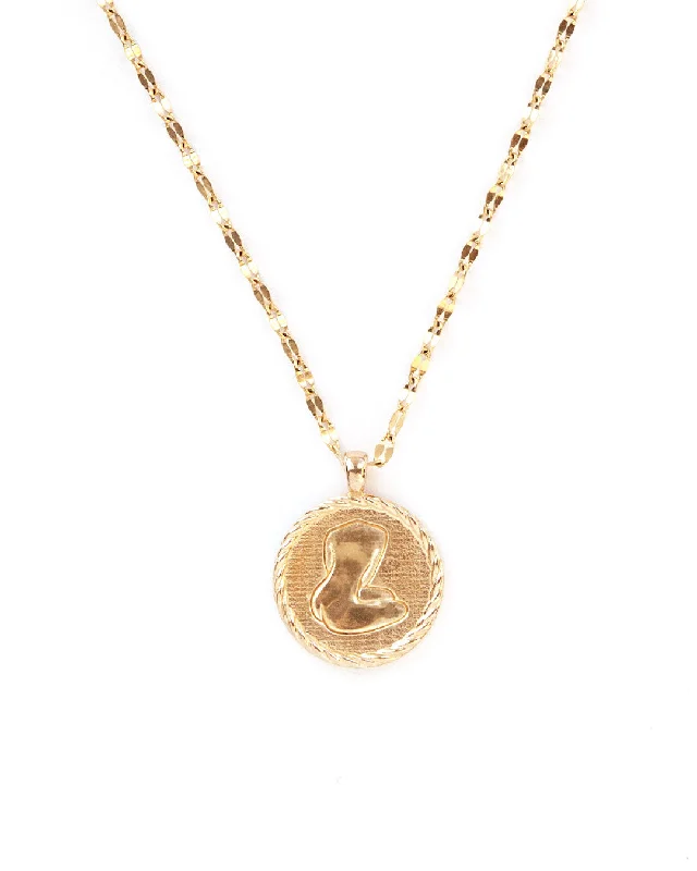 Personalized Family Necklace For Special Events-Self Gold Necklace