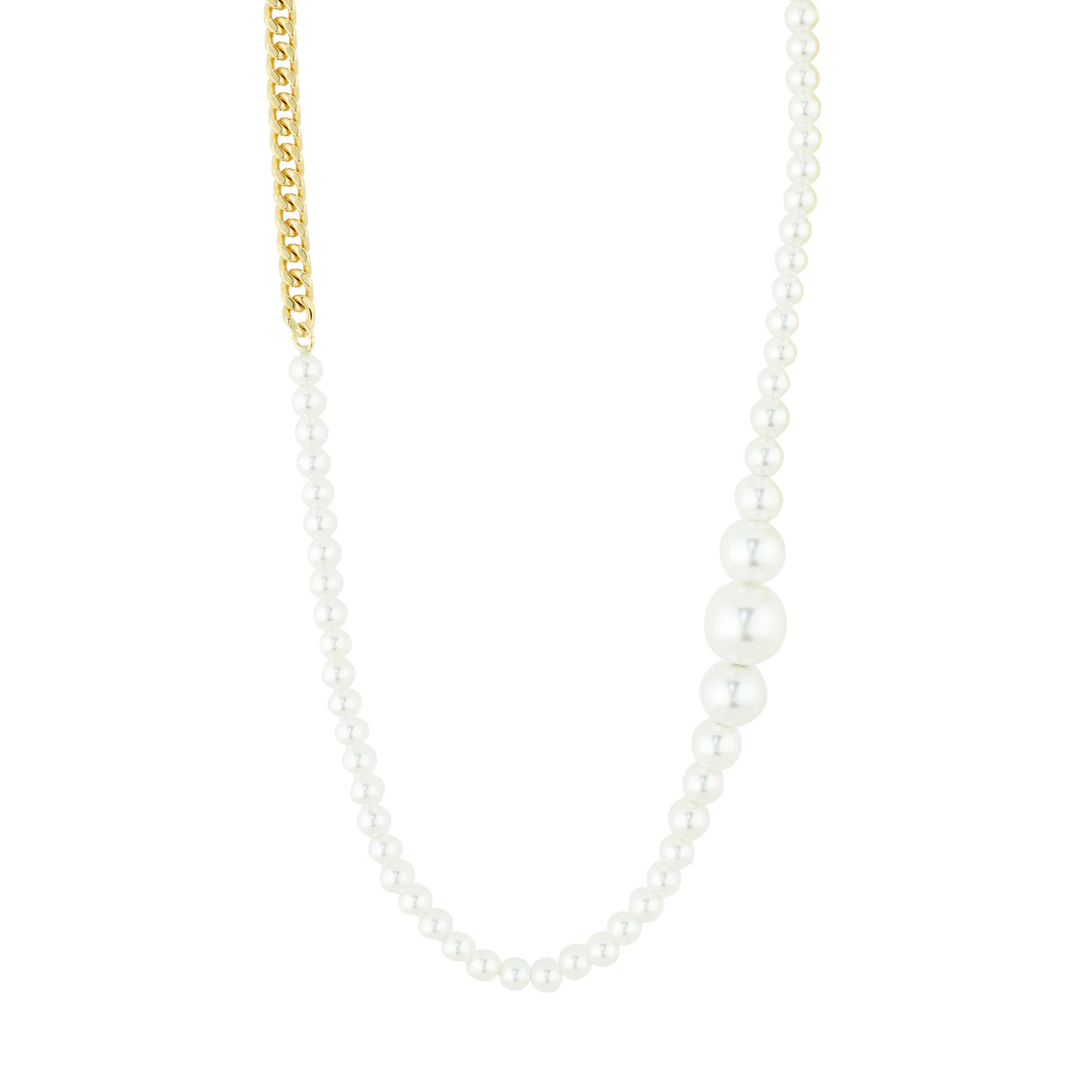 Unique Chain Necklace For Fashionistas-Relando Gold Plated Pearl Necklace