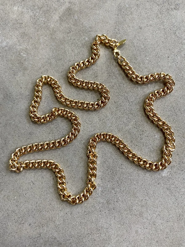 Luxury Chain Necklace For Special Events-Cuban Curb Link Necklace