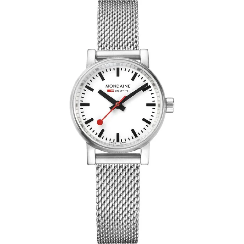 Men’s Luxury Watches With Automatic Movement-Mondaine Official Swiss Railways EVO2 MSE.26110.SM