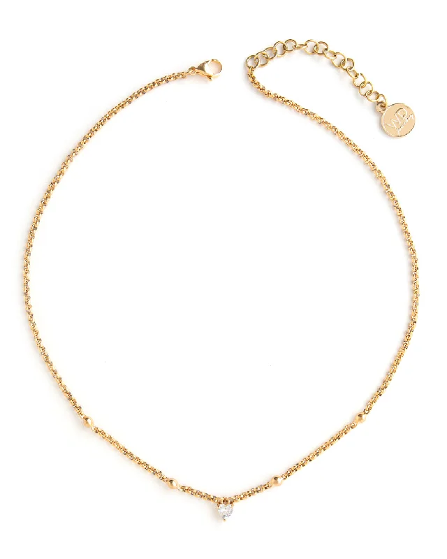 Luxury Gold Necklace For Fashion Week-Luvo Gold Necklace