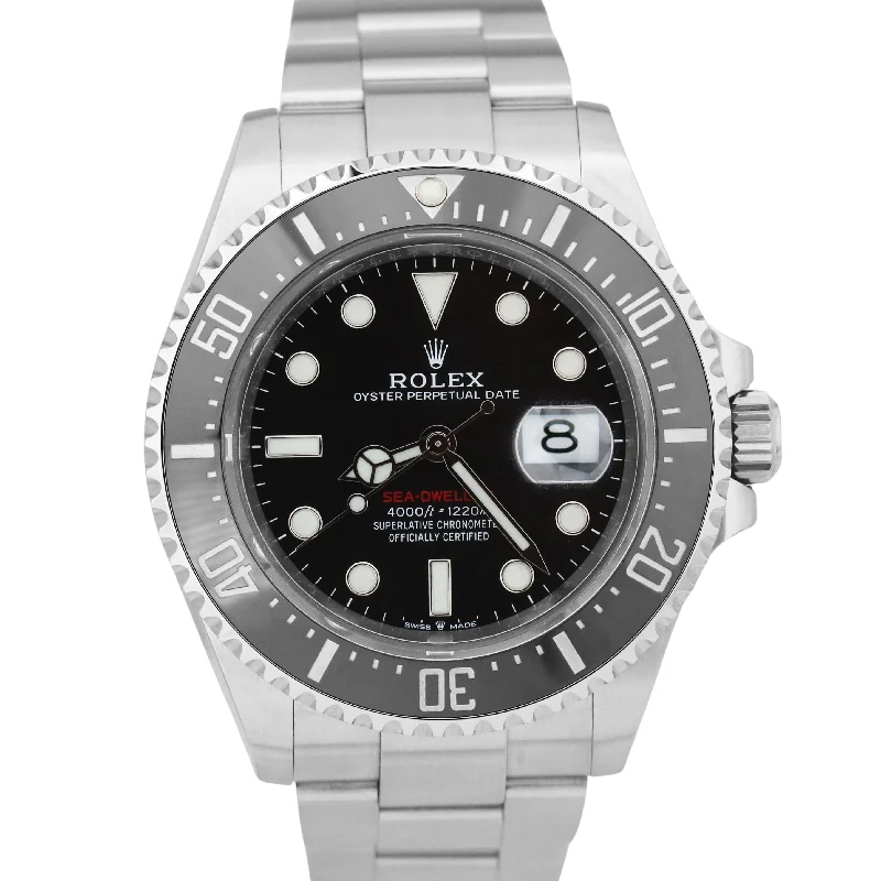 High-Quality Watches For Women-MINT 2022 PAPERS Rolex Sea-Dweller Red 50th Anniversary 43mm MK2 126600 BOX