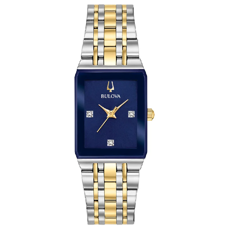 Fashionable Watches For Everyday Wear-Bulova Quadra Collection 98P177