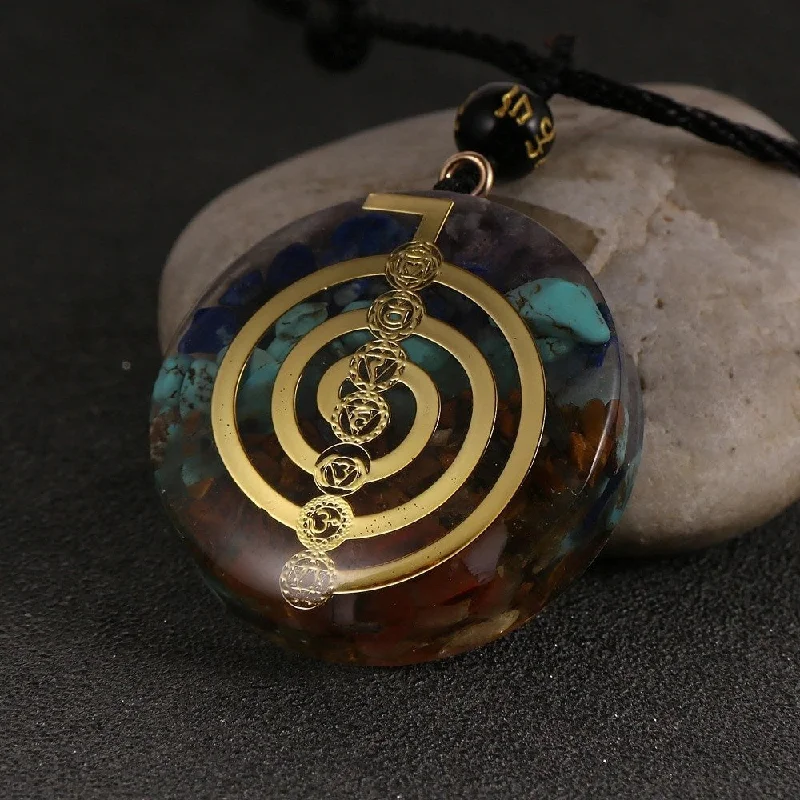 Simple Heart Pendant Necklace For Romantic Gifts-Chakra Balance Orgone Necklace