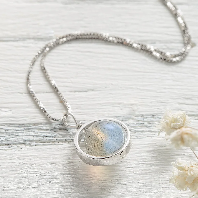 Personalized Crystal Necklace For Gifts-Labradorite Essence Necklace