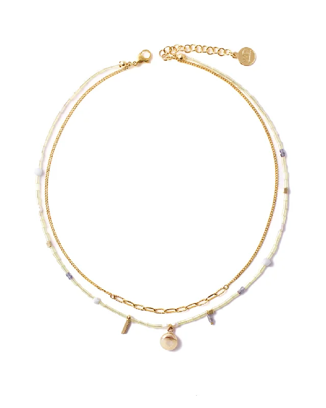 Gold Choker Necklace For Special Occasions-Donovan Gold Necklace