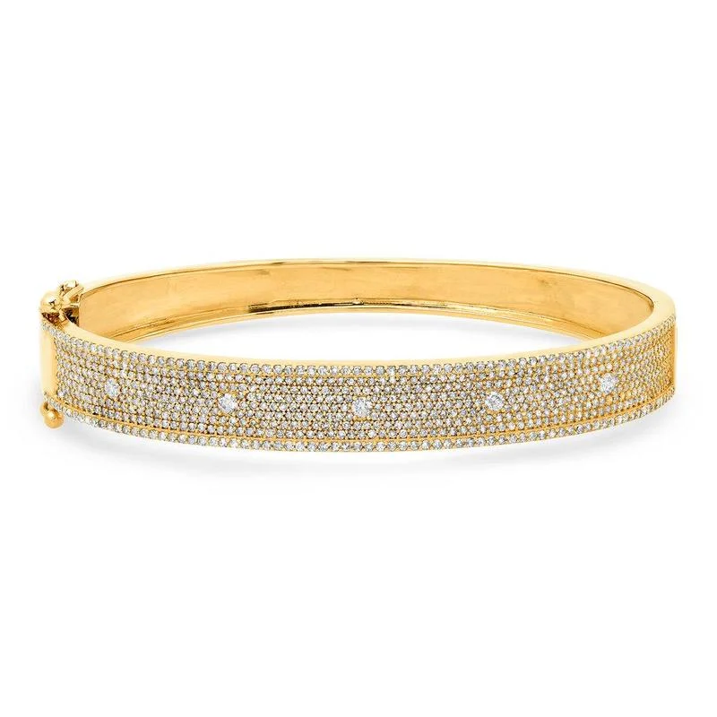 Trendy Friendship Bracelets With Names-STRIVE DIAMOND BRACELET, GOLD