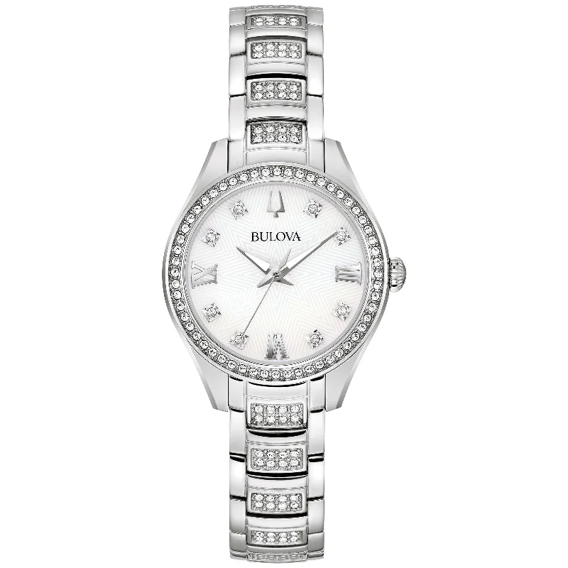 Unique Women’s Watches For Personal Style-Bulova Crystal Collection 96L311