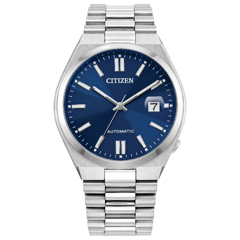 Stylish Watches With Bold Faces-Citizen Automatic Tsuyosa NJ0150-56L