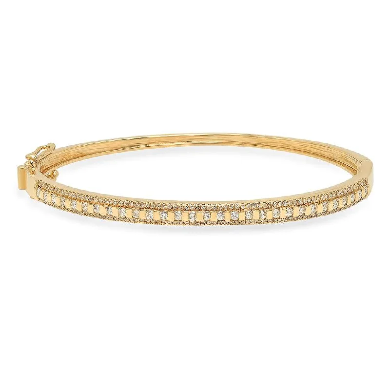 Beautiful Gold Bracelets For Women-VISIONARY DIAMOND BRACELET, GOLD