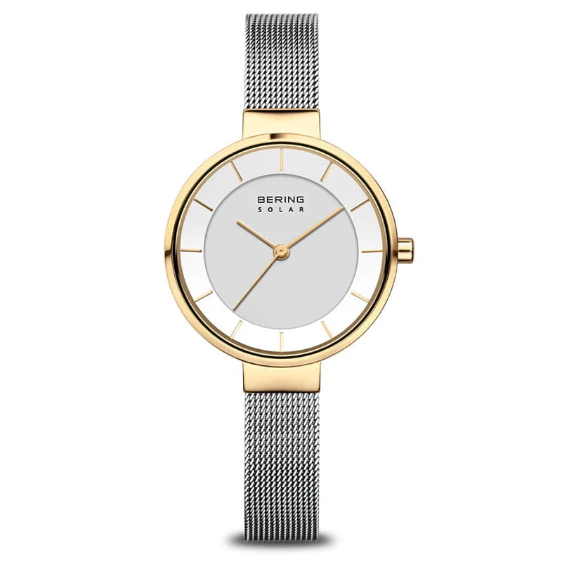 Women’s Fashionable Watches With Colorful Bands-Bering Slim Solar Collection 14631-024